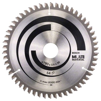 Panza fierastrau circular Bosch Professional, 190 x 30 x 2.4 mm Panza fierastrau circular Bosch Professional, 190 x 30 x 2.4 mm