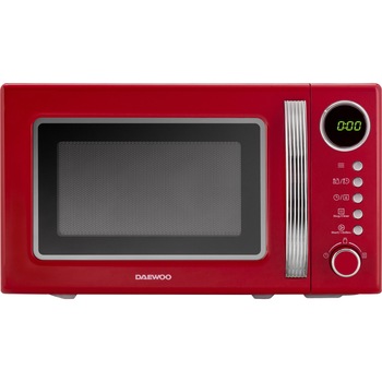 Cuptor cu microunde Daewoo KOR-6S2BR, 20 litri, 700 W, Digital, Rosu Cuptor cu microunde Daewoo KOR-6S2BR, 20 litri, 700 W, Digital, Rosu