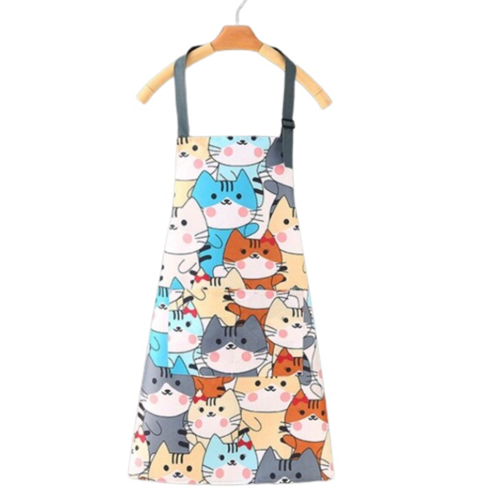 Sort model Happy Cats, 68 x 58 cm