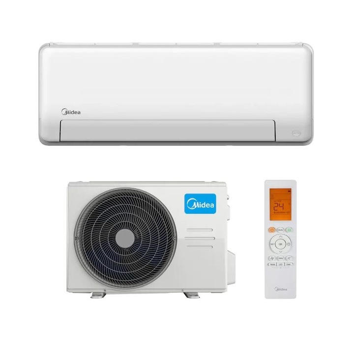 Климатик Midea All Easy Pro Nordic 2025 Инверторен 18000 BTU Клас A+++ Wi-Fi Бял
