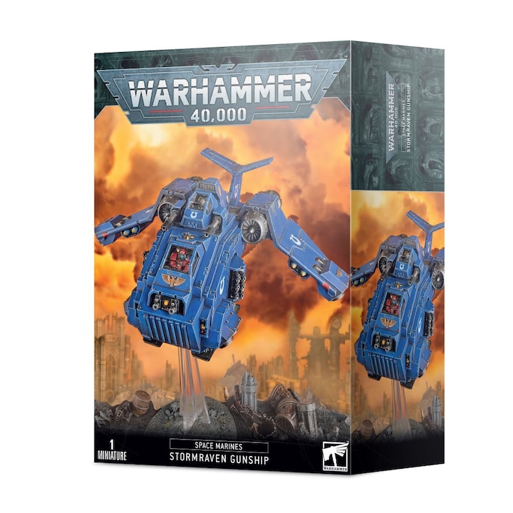 Figurina Wh40k, Games Workshop, Space Marines Stormraven Gunship