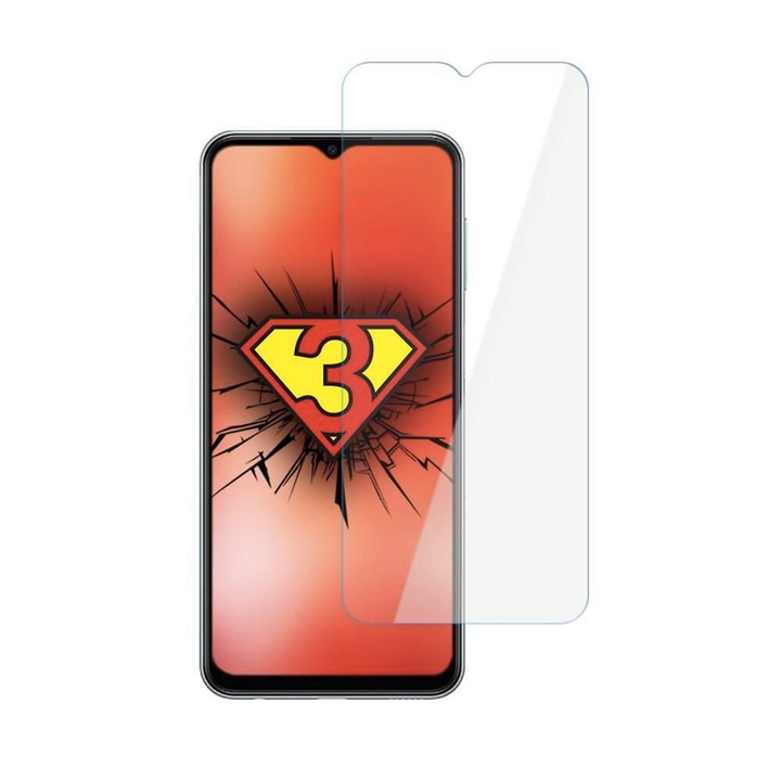 Протектор за Samsung Galaxy M53 5G, Secure Glass, Full Protection 9H Anti-Explosion, Full Glue 2.5D, Ultra Protection, Прозрачен