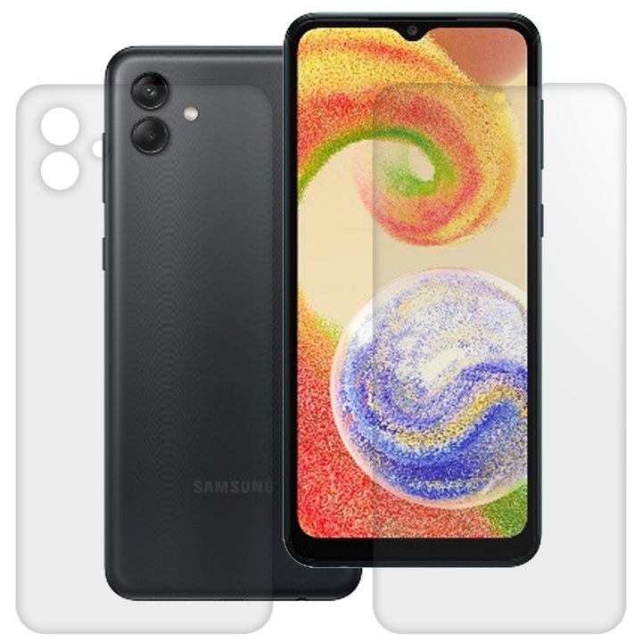 Комплект 2 матови фолиа SILKASE за Samsung Galaxy M04, защита на телефон, силикон