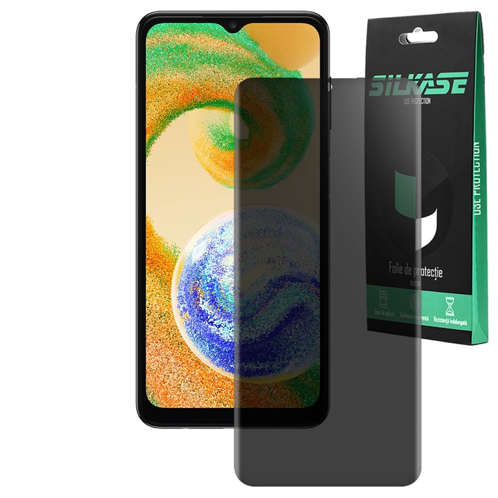 SILKASE matt adatvédő fólia Samsung Galaxy A14 5G-hez, képernyővédő, szilikon