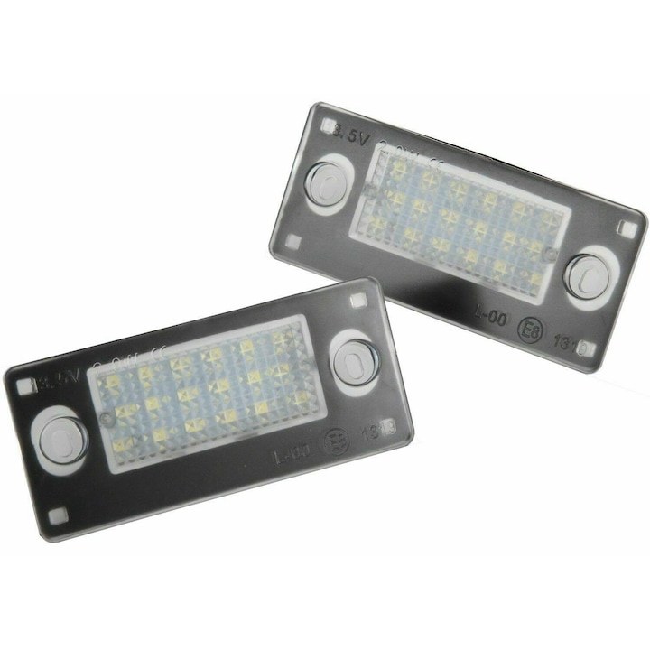 Set de 2 Lampi numar LED pentru Audi A4 B5 1999-2001, A3 8L 09/2000-2003 Facelift