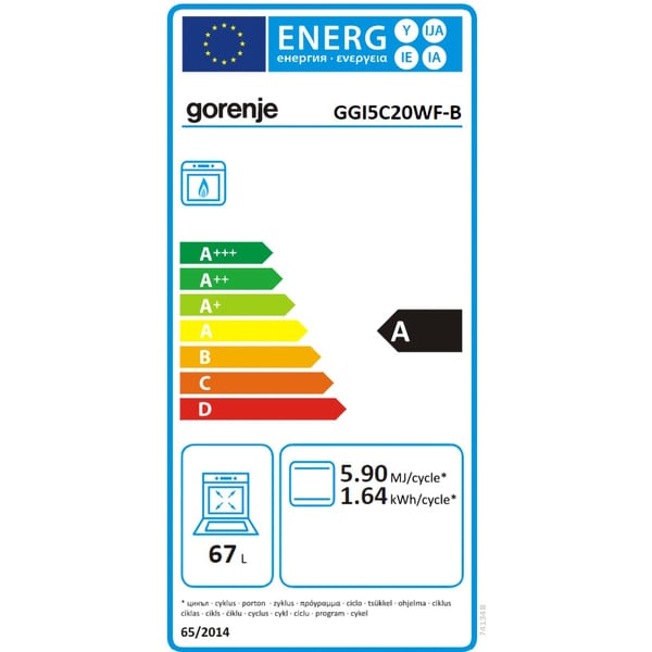 Aragaz GORENJE GGI5C20WF-B, 4 arzatoare, Gaz, L 50 cm, Grill, Alb - eMAG.ro