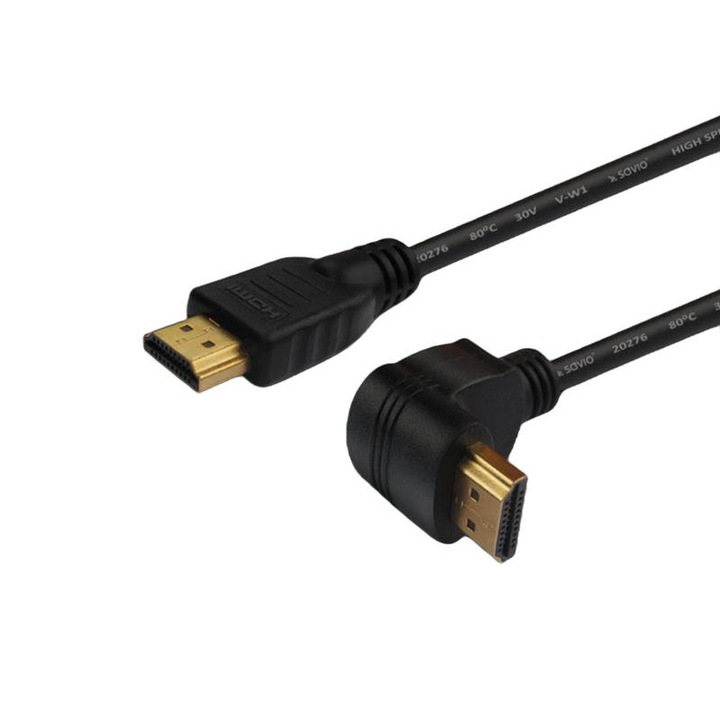 Savio CL-109 HDMI kábel, 3 m, fekete