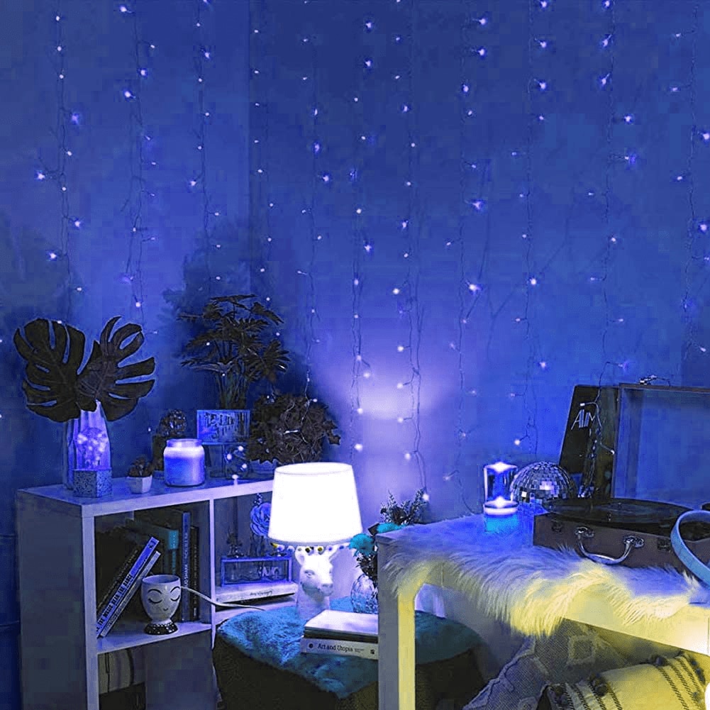 Коледна инсталация Модел 9016 Светкавична завеса 120 светодиода 3 / 1 м ...