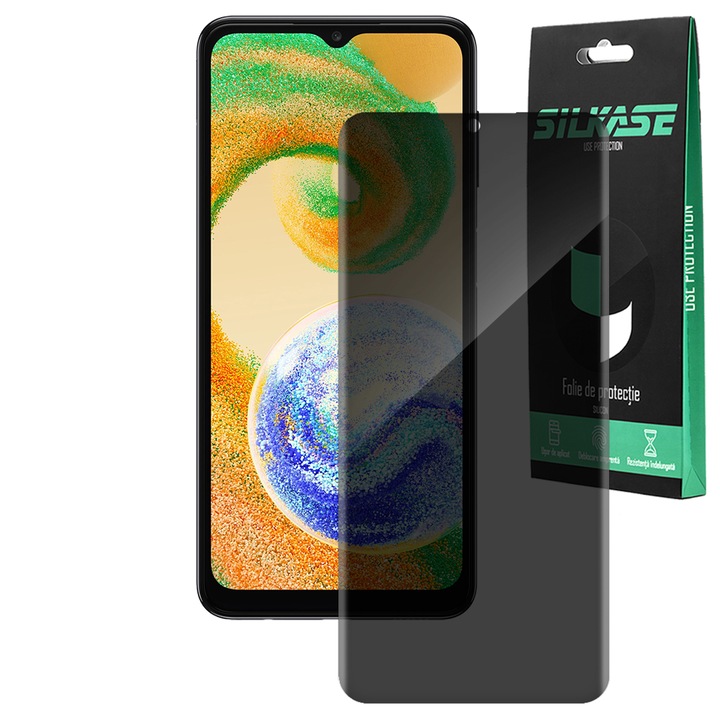 SILKASE adatvédelmi fólia Samsung Galaxy A14 5G-hez, képernyővédő, szilikon