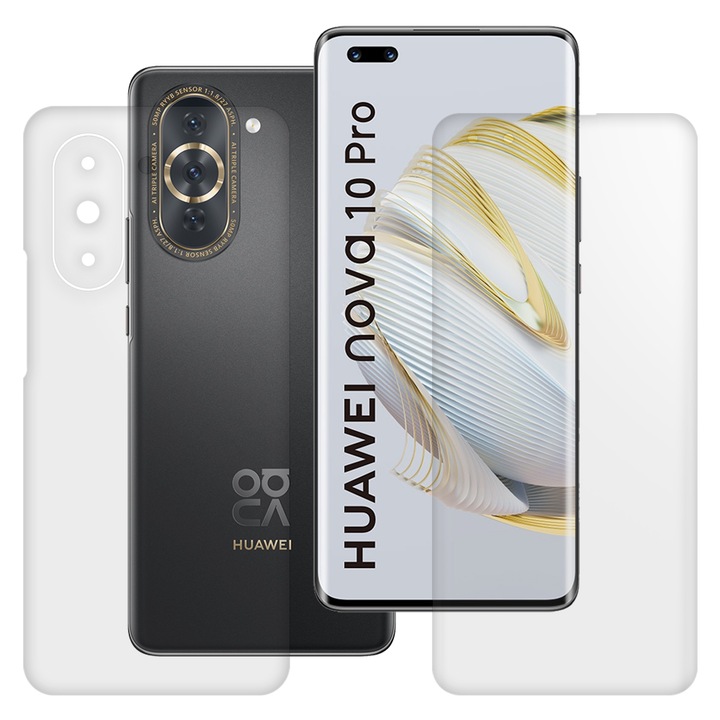 Комплект от 2 матови фолиа SILKASE за Huawei Nova 10 Pro, защита на телефона, силикон