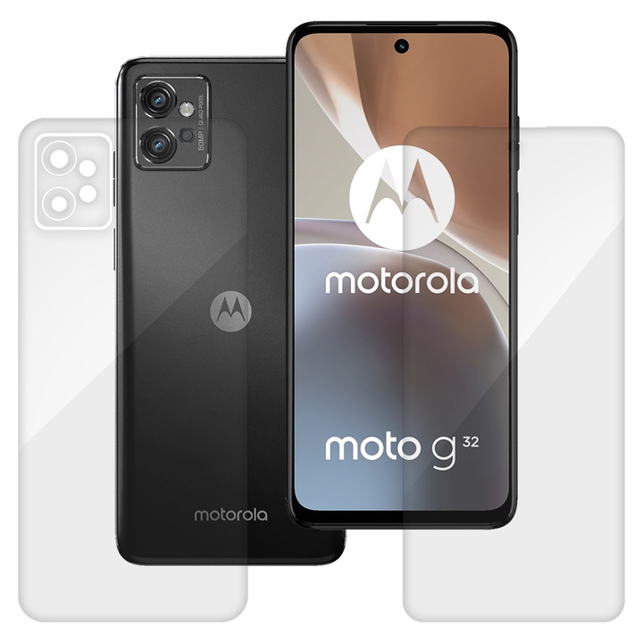 Комплект 2 фолиа SILKASE за Motorola Moto G32, защита на телефона, възобновяем силикон