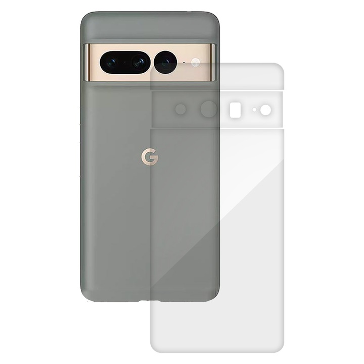 SILKASE hátsó szilikon fólia védőfólia Google Pixel 7 Pro számára