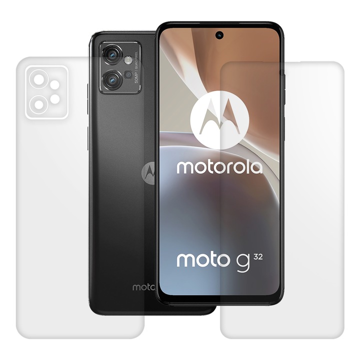 Комплект 2 матови фолиа SILKASE за Motorola Moto G32, защита на телефона, силикон