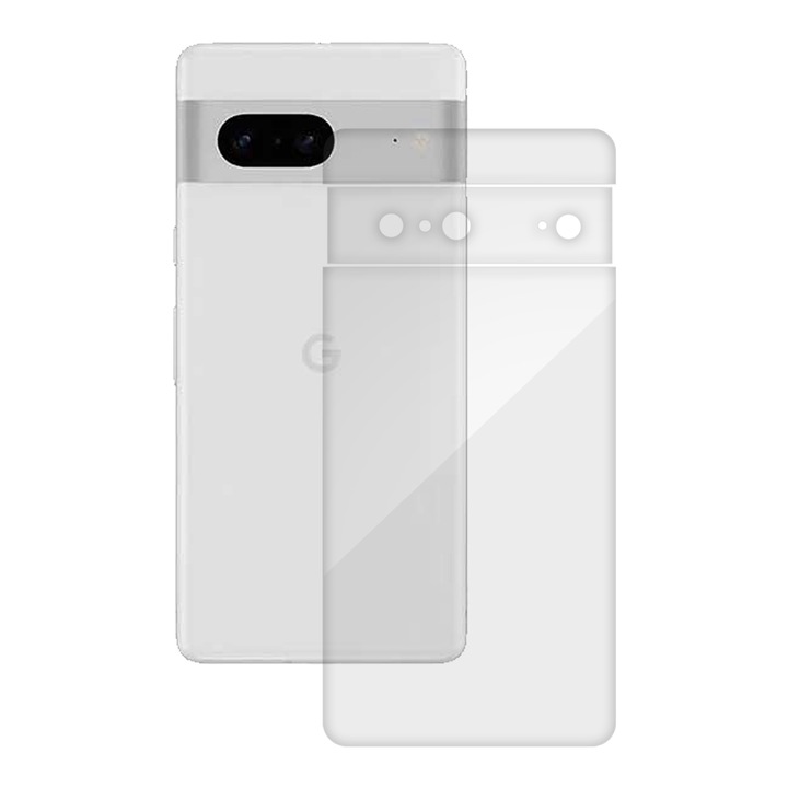 SILKASE hátsó szilikon fólia védőfólia Google Pixel 7 számára