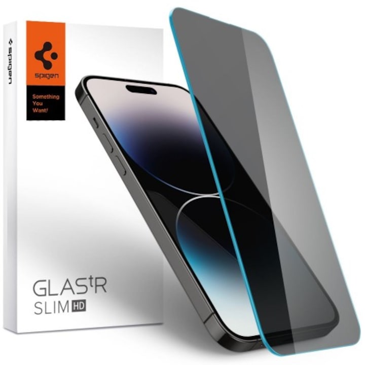 Π‘ΡΡΠΊΠ»Π΅Π½ ΠΏΡΠΎΡΠ΅ΠΊΡΠΎΡ, Spigen GLAS.tR Slim, ΠΠ° iPhone 14 Pro Max, Privacy