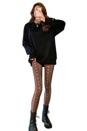 Dres dama, Rochena, Nylon, Plasa, Model, 3073, Negru, S-M INTL - eMAG.ro