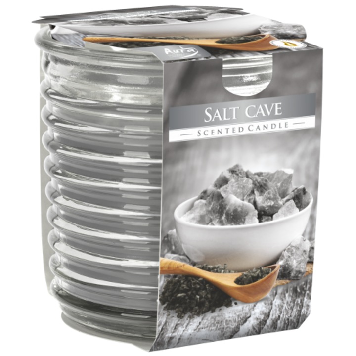 Ароматизирана свещ в спираловидно стъкло SNW80-1-313 Сол