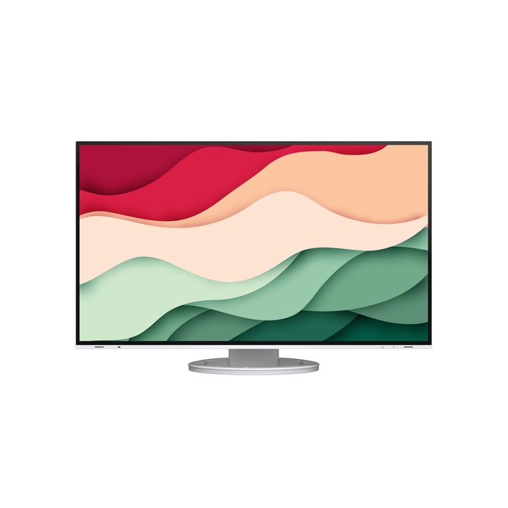 Монитор EIZO EV2781-WT, 27', FlexScan Line, IPS Panel, 16:9, 2560x1440, 350 cd/m2, 1000:1, 5ms, USB-C docking, DICOM tone curve, PbP, Auto EcoView, HDCP, HDMI, DisplayPort, 4x USB, HAS, Swivel, Pivot, Tilt, Speakers, VESA, White EV2781-WT