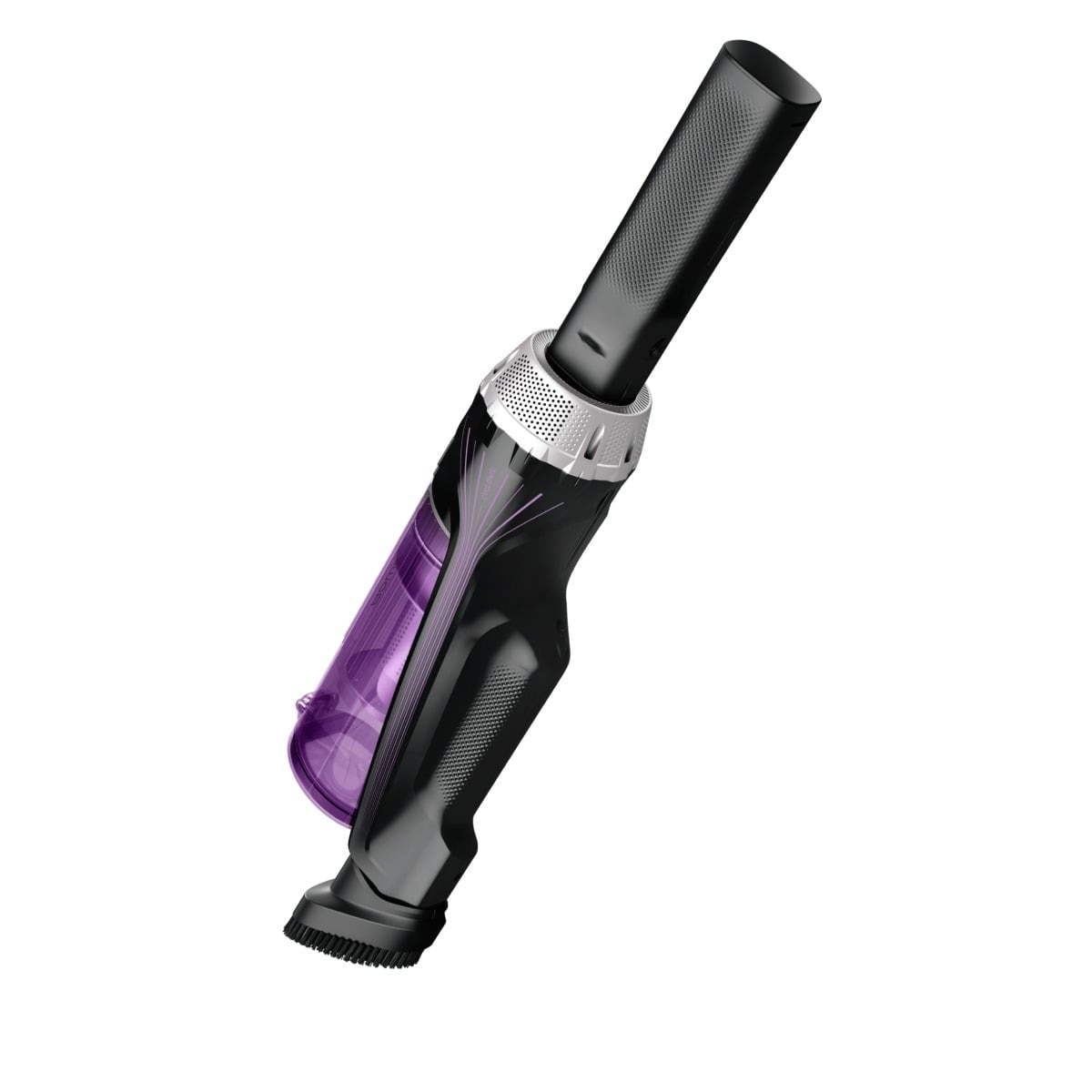 Aspirator vertical Rowenta X-Nano RH1129WO, 0.5l, 16.8V, Autonomie maxima 40 min, Negru-Mov
