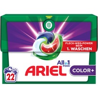 Detergent de rufe capsule Ariel All in One PODS Color+ 22 spalari