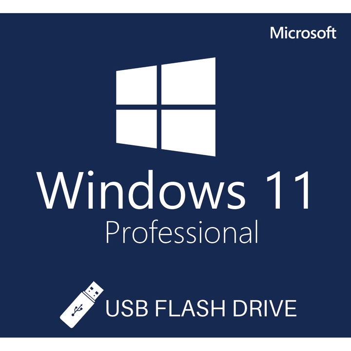 Microsoft® Windows 11 Pro, Usb, Retail + Licenta permanenta Office 2021 Professional Plus