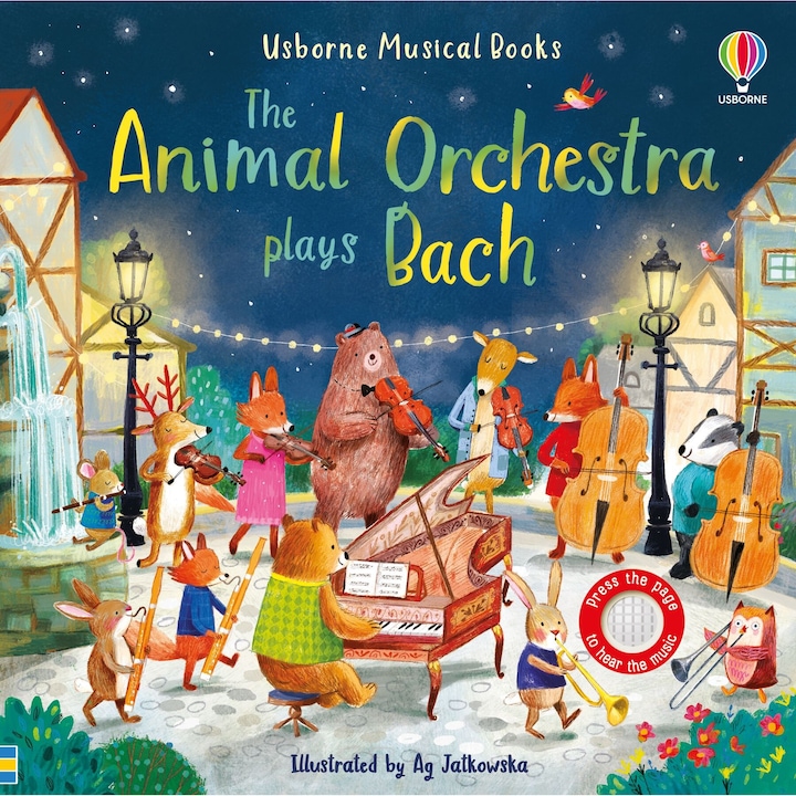 Carte pentru copii - The Animal Orchestra Plays Bach
