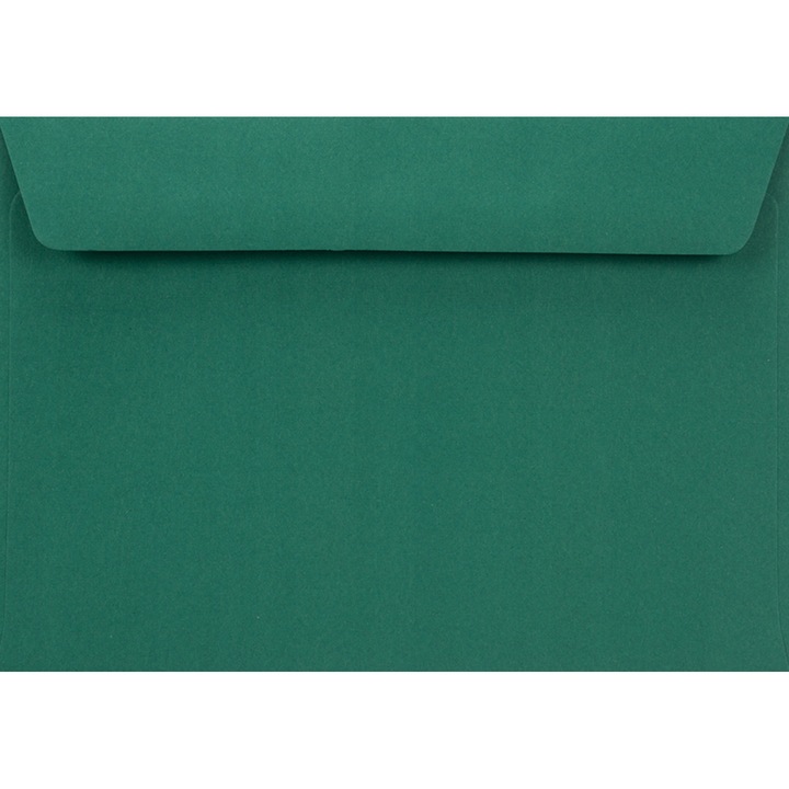 Комплект от 25 декоративни плика в цвят C6, 11.4 x 16.2 Burano English Green тъмнозелен, 90g