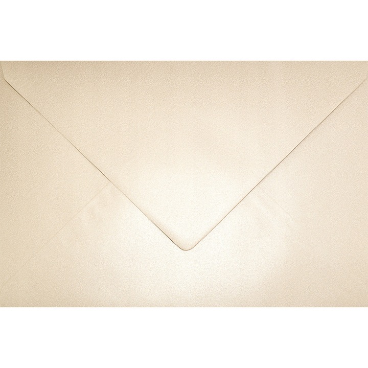 Комплект 100 плика C5, Netuno, Metallic, 162 x 229 mm, 120 g, Бежови