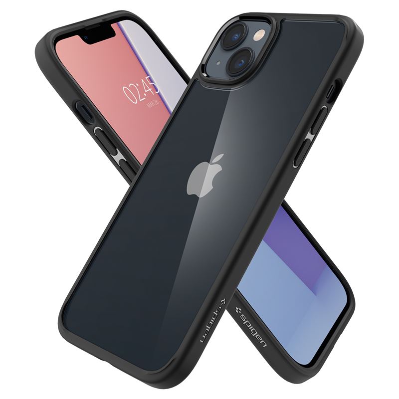 Carcasa Spigen Crystal Hybrid compatibila cu iPhone 14 Plus Matte Black