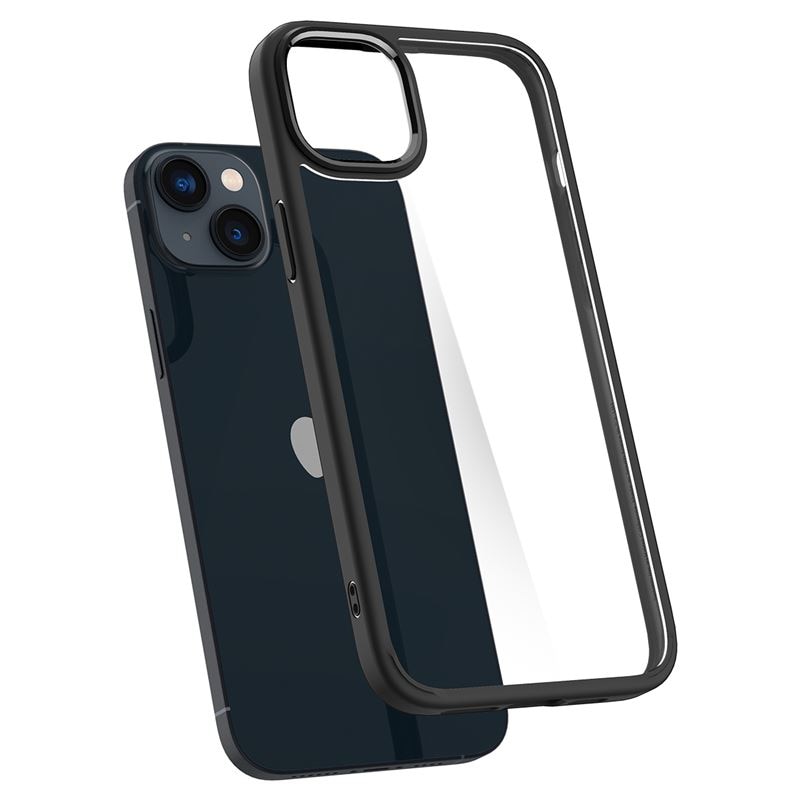 Carcasa Spigen Crystal Hybrid compatibila cu iPhone 14 Plus Matte Black