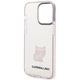 Carcasa Karl Lagerfeld Choupette Body compatibila cu iPhone 14 Pro, Transparent