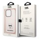 Carcasa Karl Lagerfeld Choupette Body compatibila cu iPhone 14 Pro, Transparent