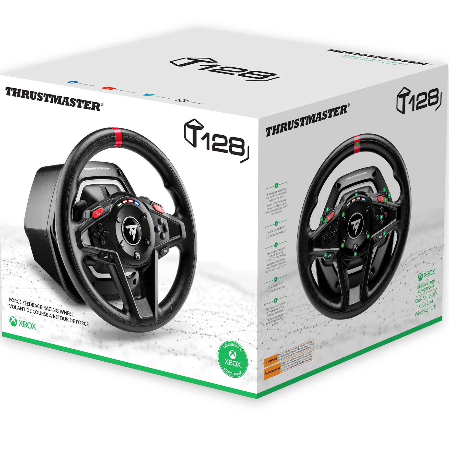 Volant de course T818 /SF 1000 Direct Drive de Thrustmaster pour PC