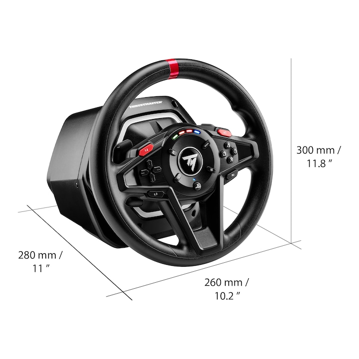 Volan Thrustmaster T128-P pentru PlayStation 5, PlayStation 4, PC