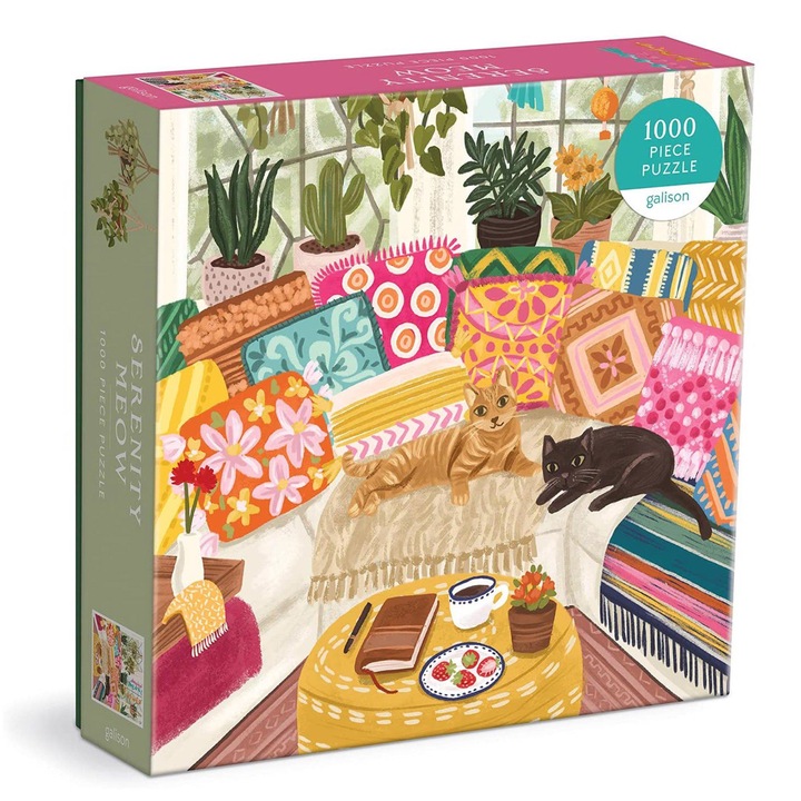 Galison - Serenity Meow 1000 db-os puzzle