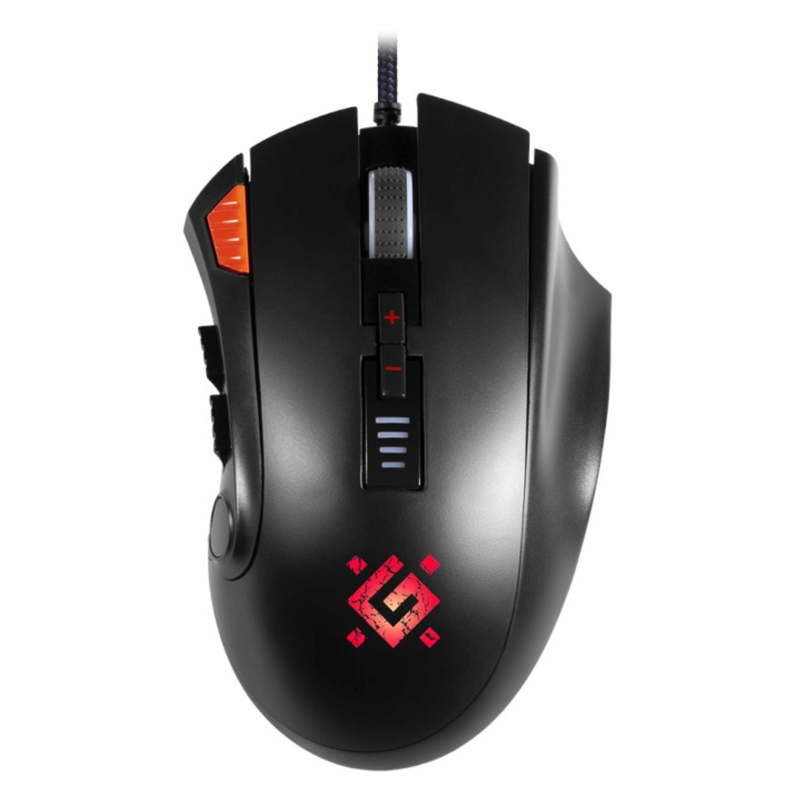 Defender Oversider Vezetékes Gaming Egér - Fekete (52917)