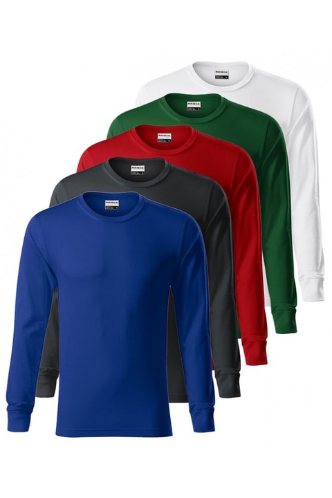 5 db-os hosszú ujjú póló készlet, férfi, R05RESIST LS, Többszínű