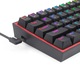 Гейминг клавиатура Redragon Fizz TKL K617 RGB, Механична, Червени превключватели, USB type-C