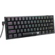 Геймърска клавиатура Redragon Anvia TKL K614 RGB, Механична, Low profile red switches, USB тип-C