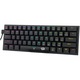 Геймърска клавиатура Redragon Anvia TKL K614 RGB, Механична, Low profile red switches, USB тип-C
