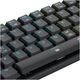Геймърска клавиатура Redragon Anvia TKL K614 RGB, Механична, Low profile red switches, USB тип-C
