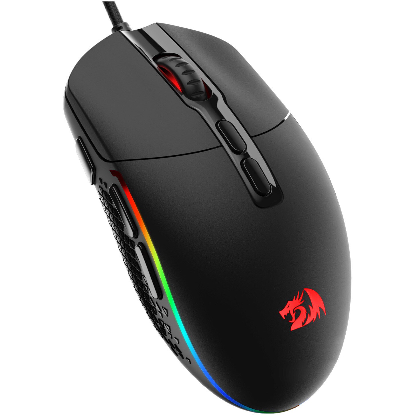 Mouse gaming Redragon Invader M719 RGB, 10000 DPI