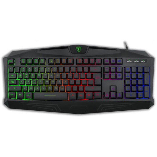 Tastatura gaming T-Dagger Tanker, 3 colors backlight, USB