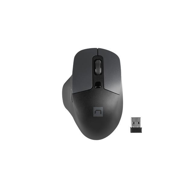 Mouse wireless Natec, 1600 DPI, Negru