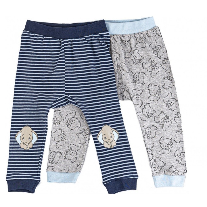 2 db-os gyereknadrág szett Dumbo, Jorg, Cotton, Multicolor, Többszínű