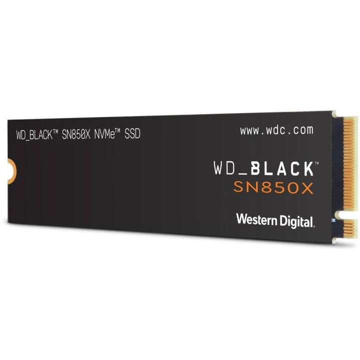 SSD WD black sn850x 2TB M.2 2280 PCie gen4 x4 nvme, read/write: 7300/6600 mbps, iops 1200k/1100k, TB w: 1200