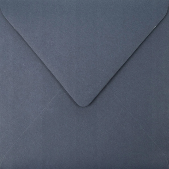 Комплект 25 декоративни плика в квадратни цветове K4, 15.3x15.3 Burano Cobalt тъмно синьо, 90g