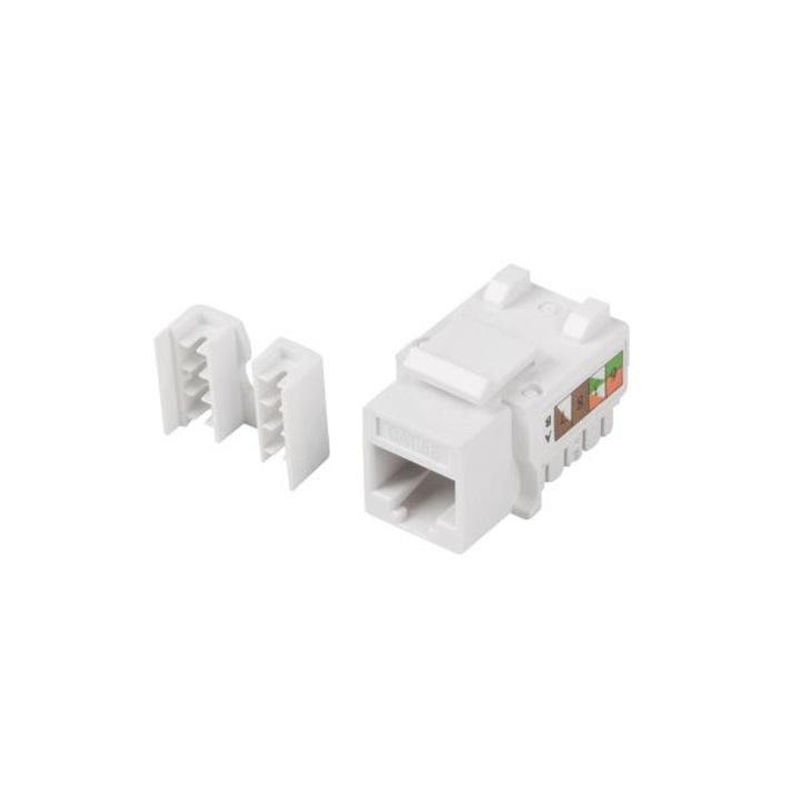 Modul, Lanberg, RJ45, cat 5e, Alb