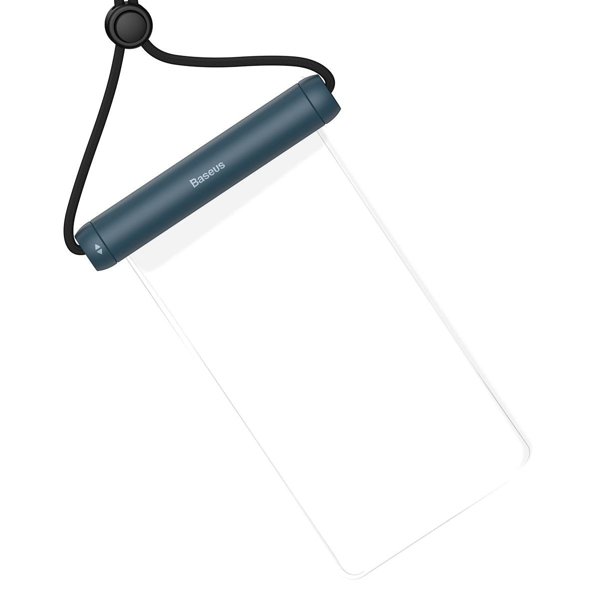 Husa waterproof universala Baseus Cylinder Slide, IPX8, Albastru