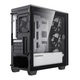 Carcasa Gamemax Aero Mini Eco, Mini Tower, Negru/Alb